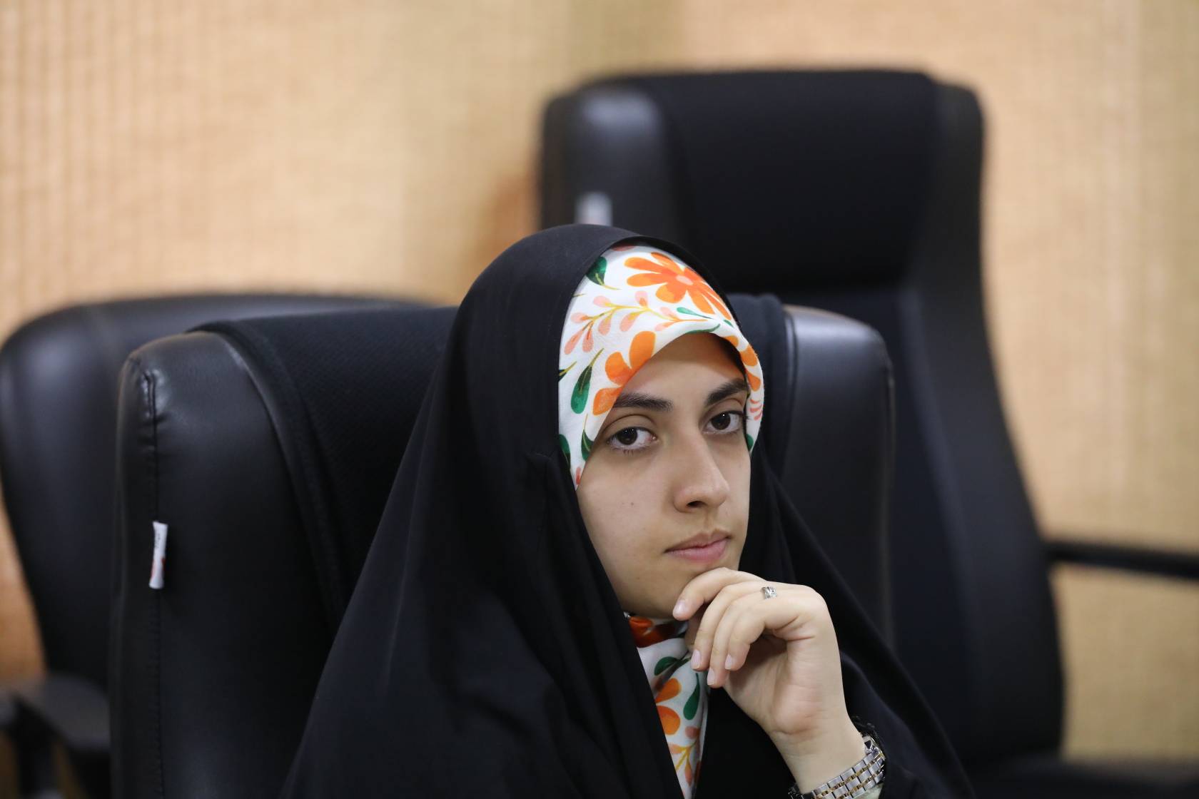 حدیث روزبهانی جانشین خواهر مرکز بسیج دانشجویی دانشگاه فرهنگیان