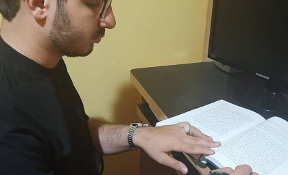 امیرمهدی ناصحی معاون پژوهشی بسیج دانشجویی دانشگاه فرهنگیان حوزه تهران