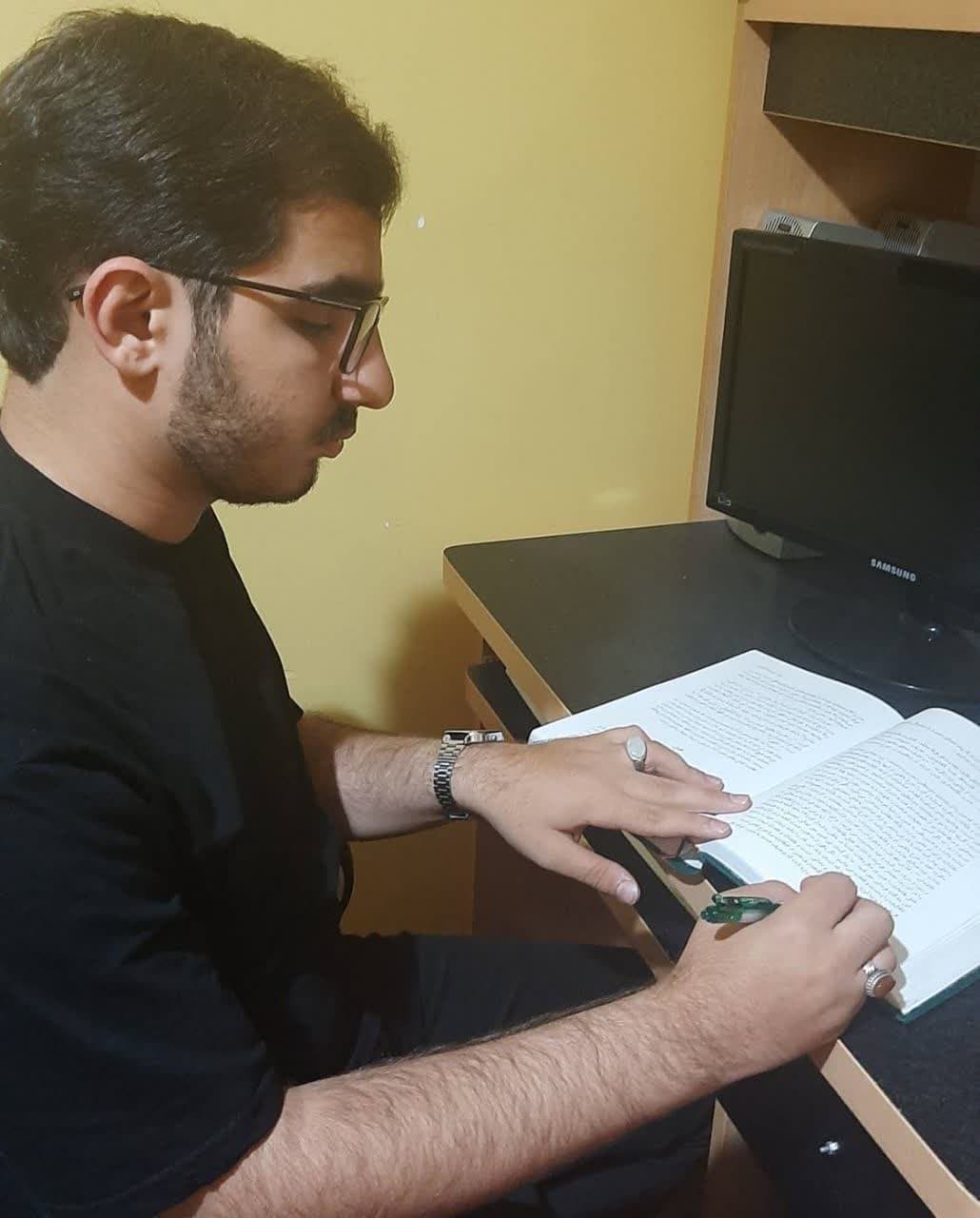 امیرمهدی ناصحی معاون پژوهشی بسیج دانشجویی دانشگاه فرهنگیان حوزه تهران