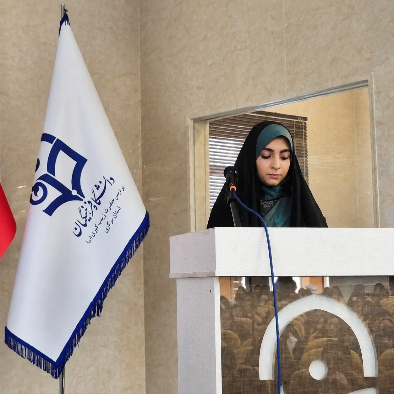 غزل طالبی معاونت سیاست ورزی استان مرکزی