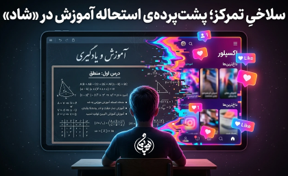 سلاخیِ تمرکز: پشت پرده&zwnj;ی استحاله&zwnj;ی آموزش در &laquo;شاد&raquo;