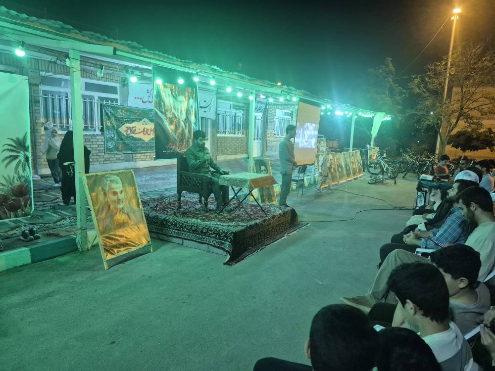 مرتضی کریمی در جمع دانشجومعلمان جهادگر محرومیت زدایی مدرسه ایران جهادی